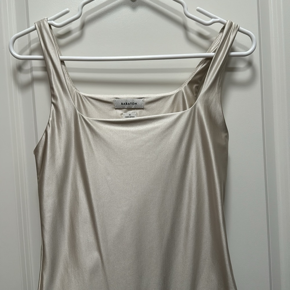 Babaton Metallic Women’s Bodysuit - Ivory